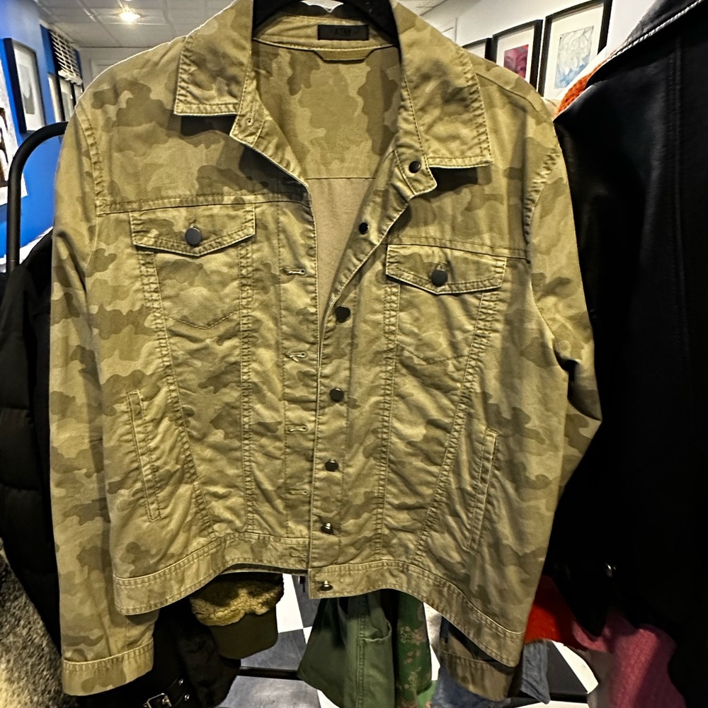 Green camo jacket
